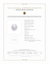 1.57 Ct. Sapphire from Ceylon (Sri Lanka) Scan Report