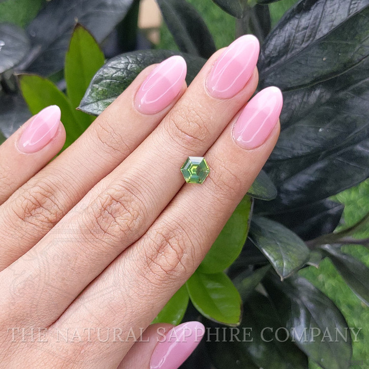 1.57 Ct. Green Sapphire from Madagascar