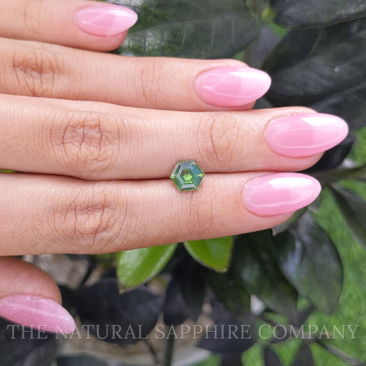 1.57 Ct. Green Sapphire from Madagascar