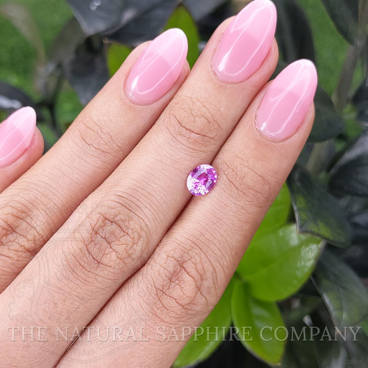 1.08 Ct. Pinkish Purple Sapphire from Madagascar