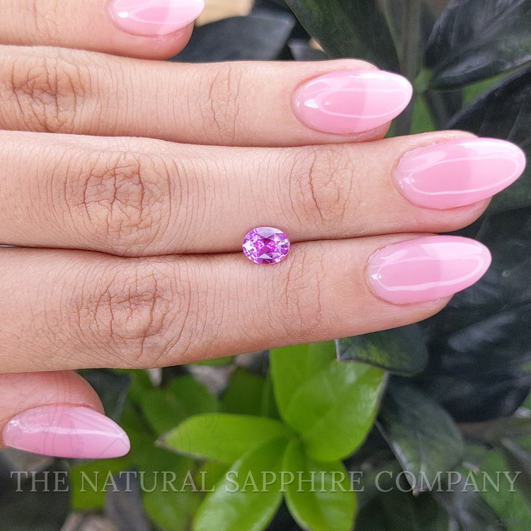 1.08 Ct. Pinkish Purple Sapphire from Madagascar