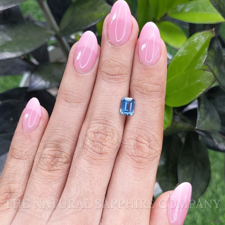 1.56 Ct. Greenish Blue Sapphire from Madagascar