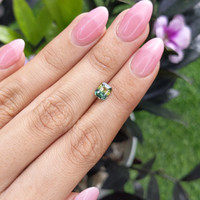 1.10 Ct. Bi Color Sapphire from Australia Life Style