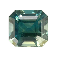1.54 Ct. Bluish Green Sapphire from Madagascar Video