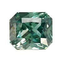 1.37 Ct. Bluish Green Sapphire from Madagascar Video