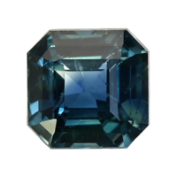 1.09 Ct. Greenish Blue Sapphire from Madagascar Video