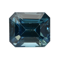 1.23 Ct. Greenish Blue Sapphire from Madagascar Video