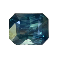 1.51 Ct. Greenish Blue Sapphire from Madagascar Video