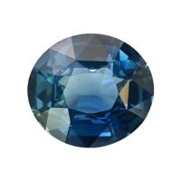 0.97 Ct. Greenish Blue Sapphire from Madagascar Video