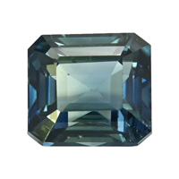 1.58 Ct. Greenish Blue Sapphire from Madagascar Video