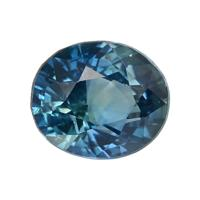 1.25 Ct. Greenish Blue Sapphire from Madagascar Video