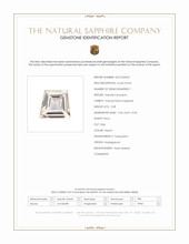 2.08 Ct. Peach Sapphire from Madagascar Scan Report