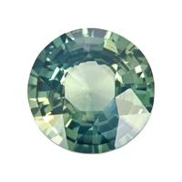 1.11 Ct. Bluish Green Sapphire from Madagascar Video
