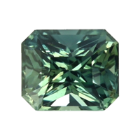 1.01 Ct. Bluish Green Sapphire from Madagascar Video