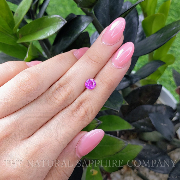 1.15 Ct. Pinkish Purple Sapphire from Madagascar