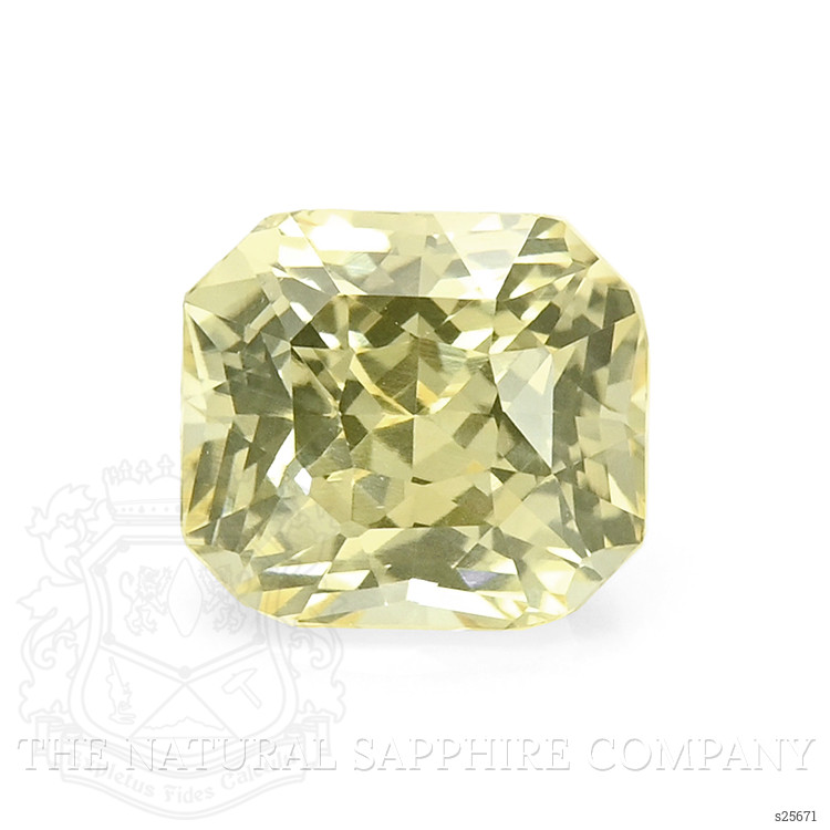 1.58 Ct. Yellow Sapphire from Ceylon (Sri Lanka)