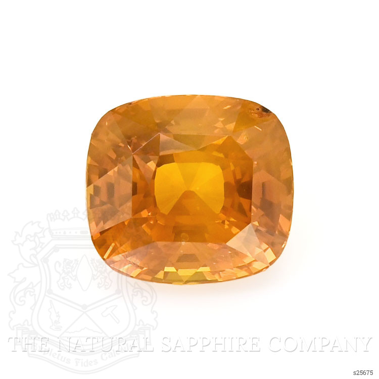 4.15 Ct. Orange Sapphire from Ceylon (Sri Lanka)
