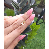 5.08 Ct. Peach Sapphire from Ceylon (Sri Lanka) Life Style