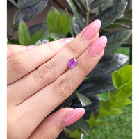 1.56 Ct. Purple Sapphire from Madagascar Life Style