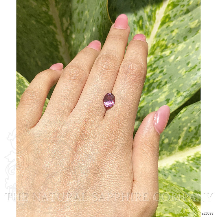 2.60 Ct. Purplish Pink Sapphire from Madagascar