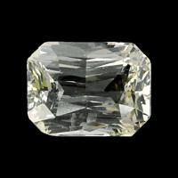 12.12 Ct. White Sapphire from Ceylon (Sri Lanka) Video