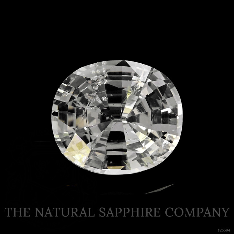 3.10 Ct. White Sapphire from Madagascar
