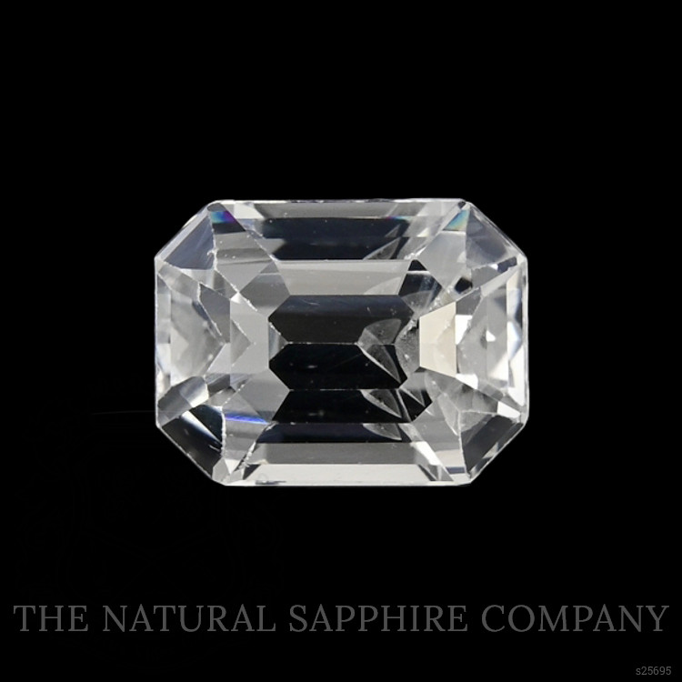 1.34 Ct. White Sapphire from Madagascar