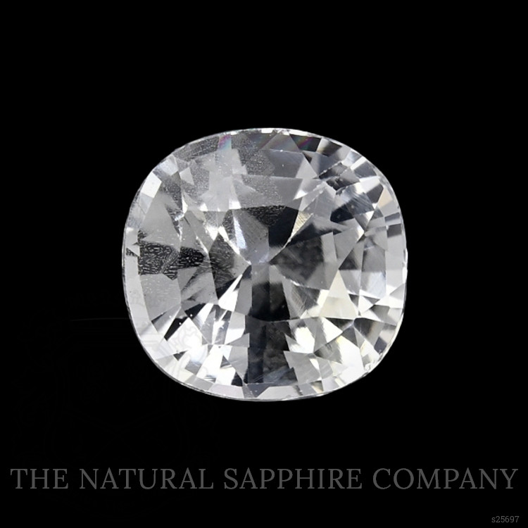 1.10 Ct. White Sapphire from Africa