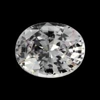 1.18 Ct. White Sapphire from Africa Video