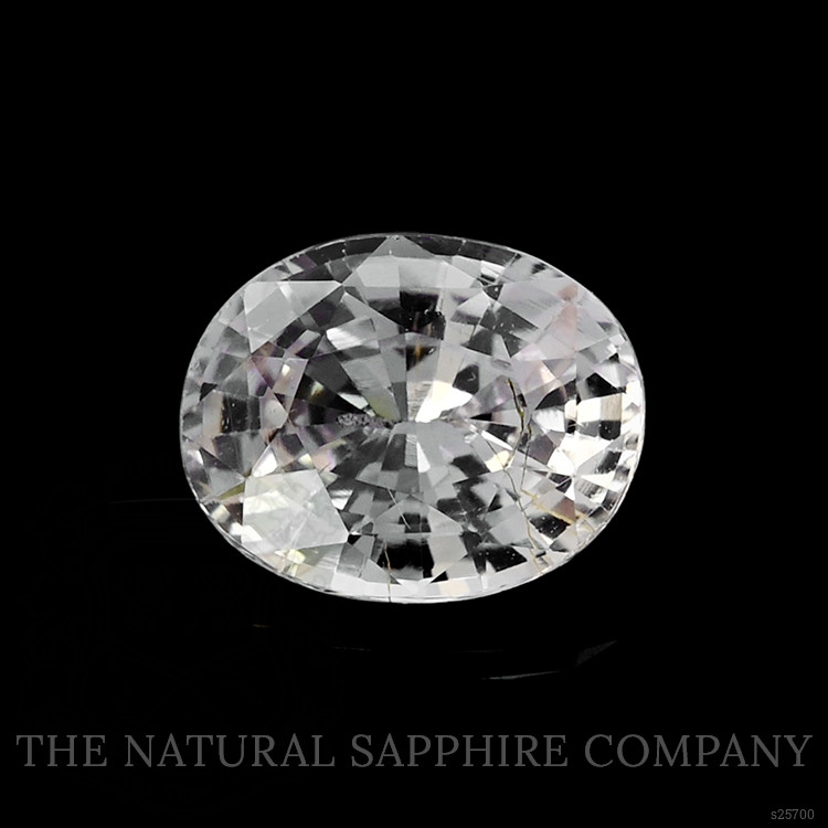 1.18 Ct. White Sapphire from Africa