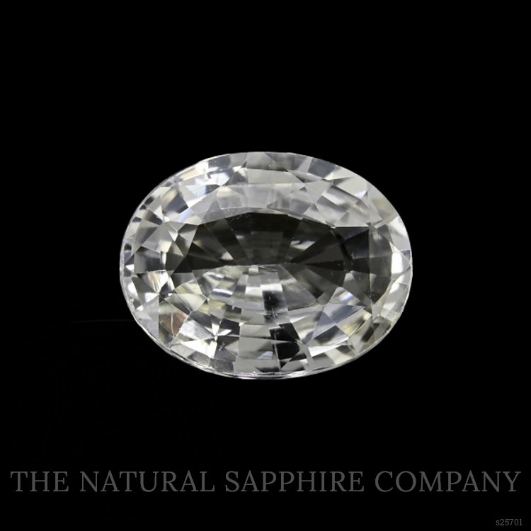 1.50 Ct. White Sapphire from Africa