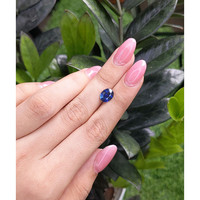 2.58 Ct. Blue Sapphire from Africa Life Style