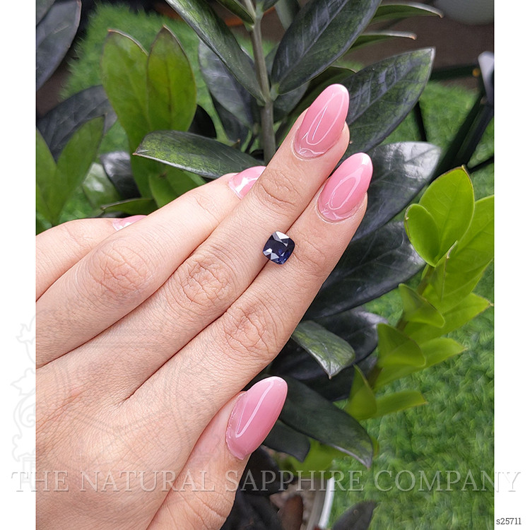 2.03 Ct. Blue Sapphire from Ceylon (Sri Lanka)