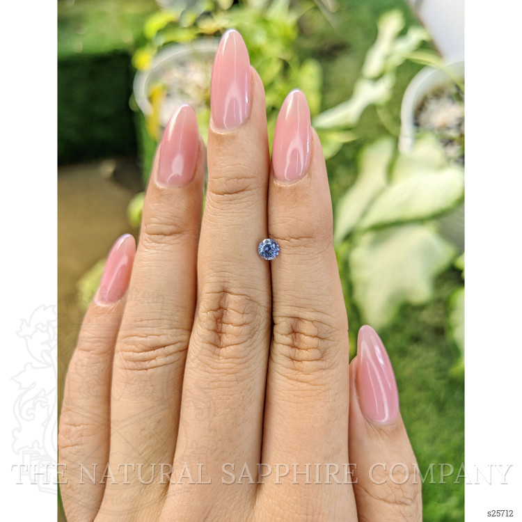 0.54 Ct. Blue Sapphire from Ceylon (Sri Lanka)