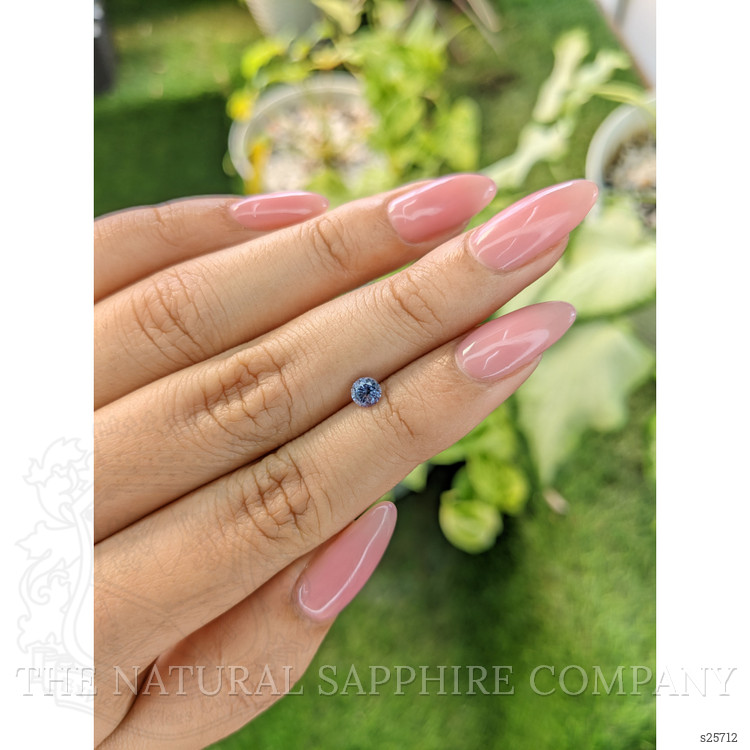 0.54 Ct. Blue Sapphire from Ceylon (Sri Lanka)