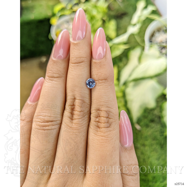 0.75 Ct. Blue Sapphire from Ceylon (Sri Lanka)