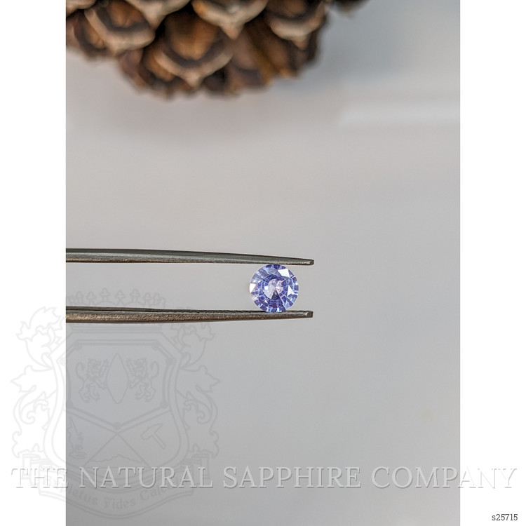 0.68 Ct. Blue Sapphire from Ceylon (Sri Lanka)