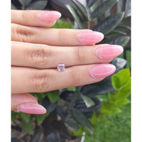 0.92 Ct. Peach Sapphire from Ceylon (Sri Lanka) Life Style