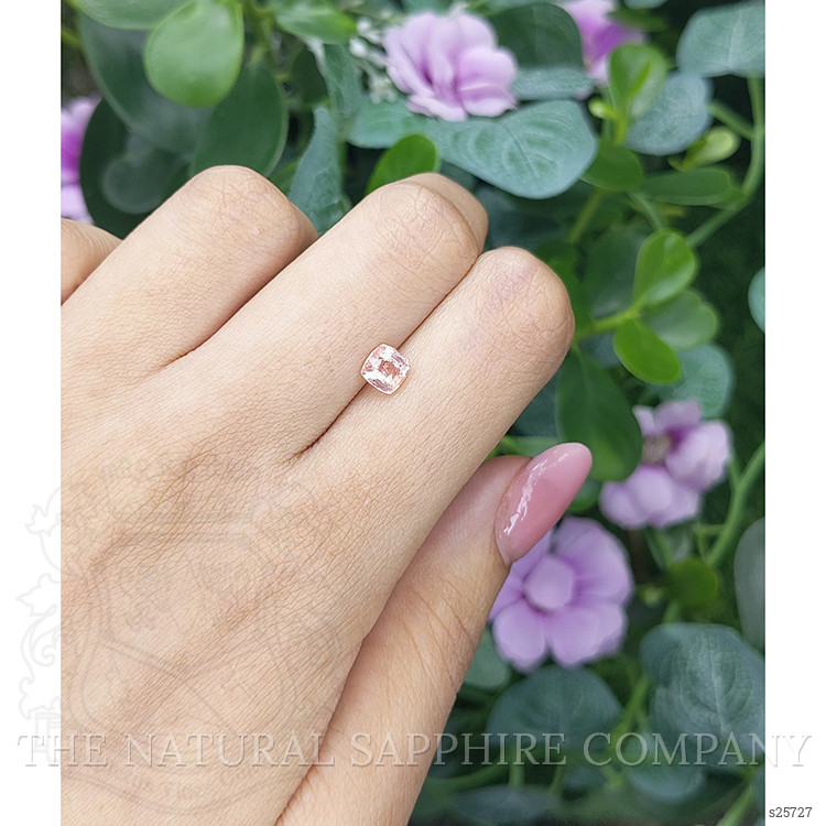 1.02 Ct. Peach Sapphire from Ceylon (Sri Lanka)