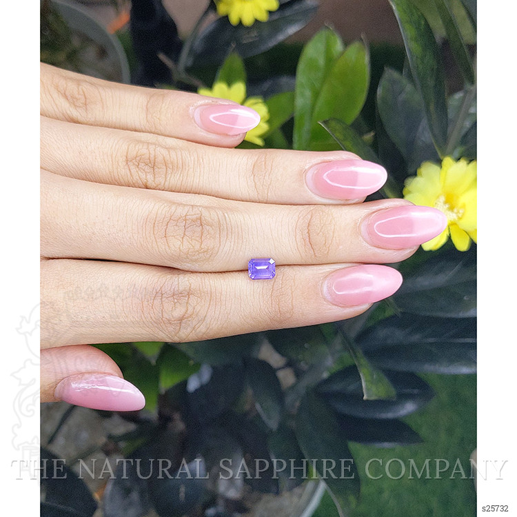 1.12 Ct. Purple Sapphire from Ceylon (Sri Lanka)