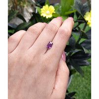 1.60 Ct. Pinkish Purple Sapphire from Madagascar Life Style