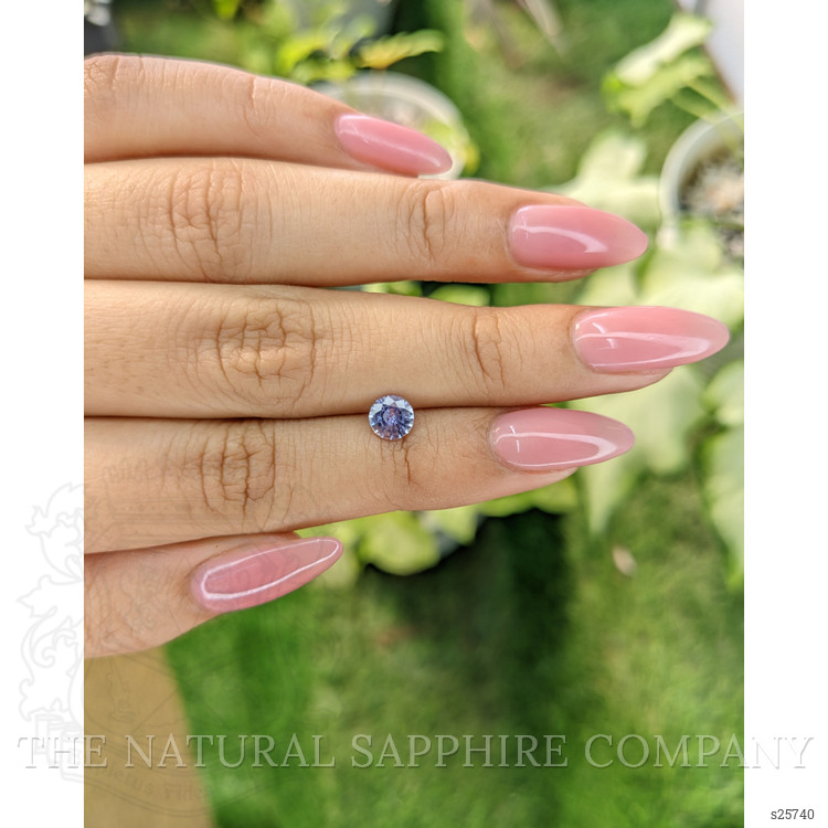 0.72 Ct. Blue Sapphire from Ceylon (Sri Lanka)