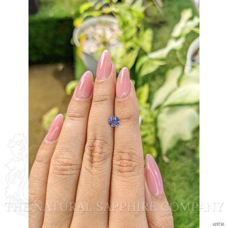 0.67 Ct. Blue Sapphire from Ceylon (Sri Lanka)