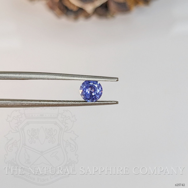 0.53 Ct. Blue Sapphire from Ceylon (Sri Lanka)