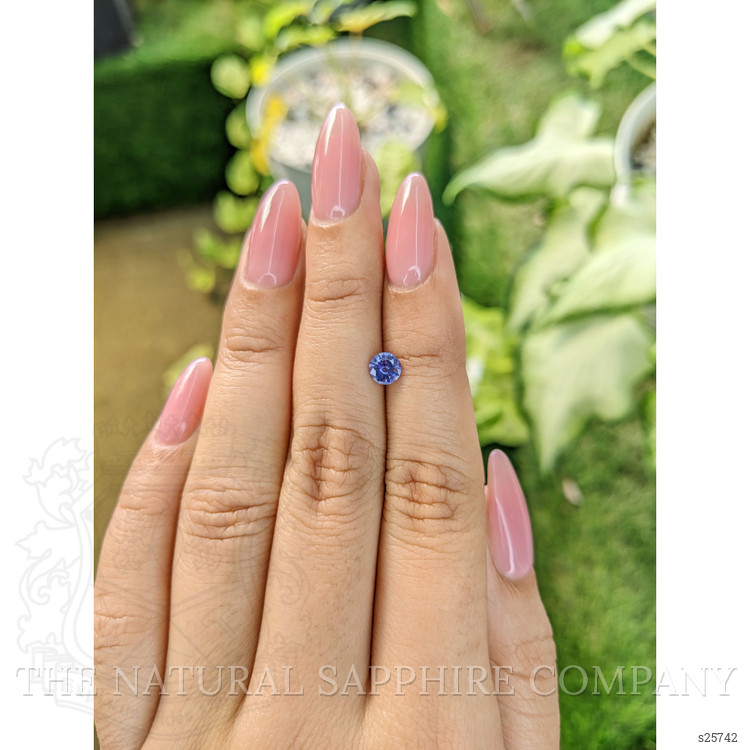 0.53 Ct. Blue Sapphire from Ceylon (Sri Lanka)