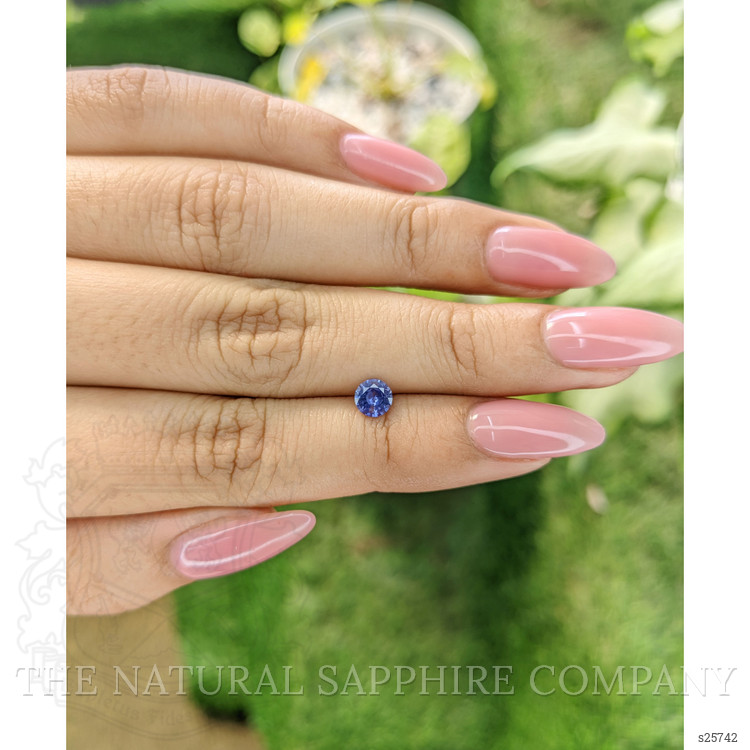 0.53 Ct. Blue Sapphire from Ceylon (Sri Lanka)