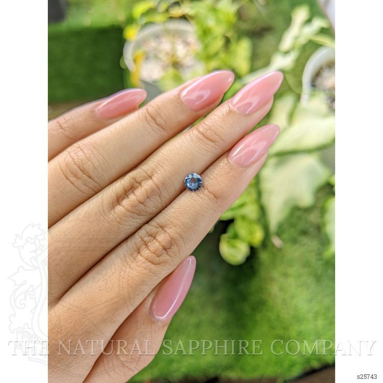 0.48 Ct. Blue Sapphire from Ceylon (Sri Lanka)