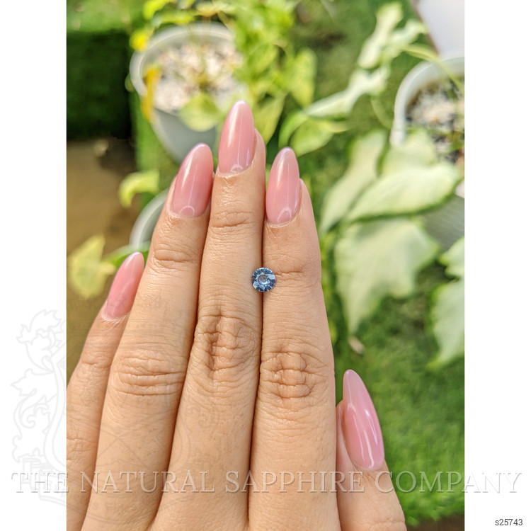 0.48 Ct. Blue Sapphire from Ceylon (Sri Lanka)