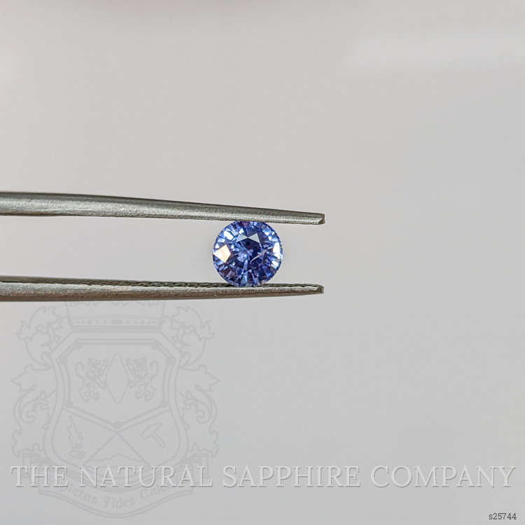0.77 Ct. Blue Sapphire from Ceylon (Sri Lanka)