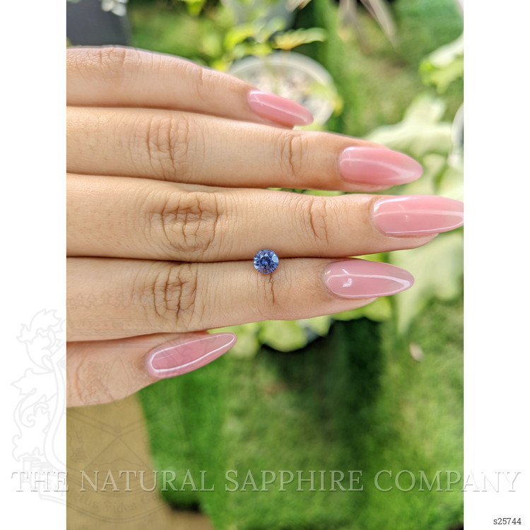 0.77 Ct. Blue Sapphire from Ceylon (Sri Lanka)